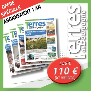 1 an d'abonnement à Terres de Bourgogne