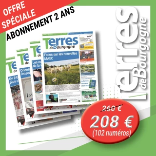 2 ans d'abonnement à Terres de Bourgogne