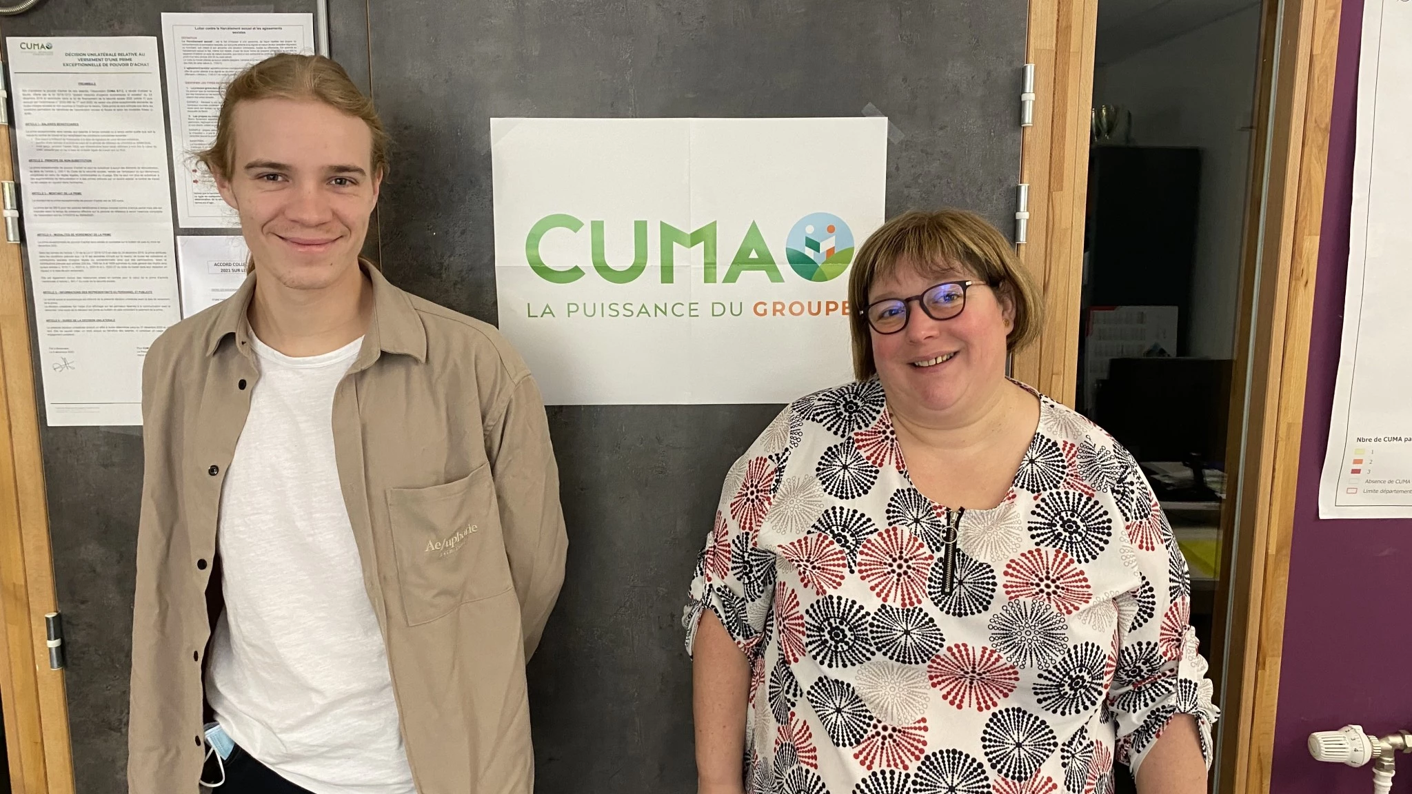 Cuma Deux nouveaux visages