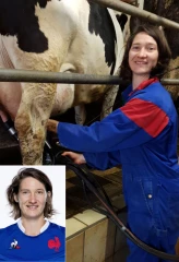Du rugby à la ferme