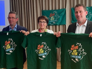 La FNSEA promeut l'emploi agricole sur le Tour de France