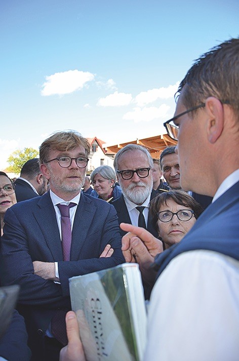 Marc Fesneau en visite dans le Doubs