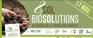 Annonce de la journée sol et biosolutions d'Agronov