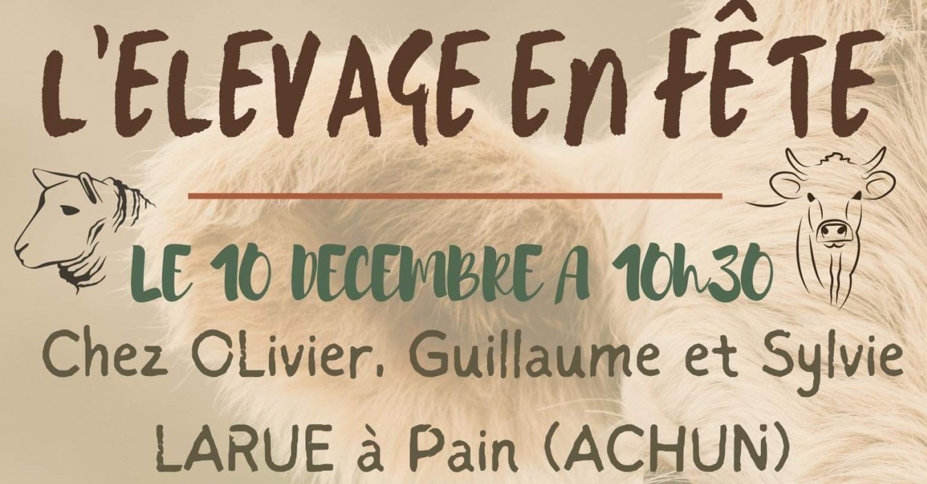 Rendez-vous le 10 décembre à Pain (Achun)