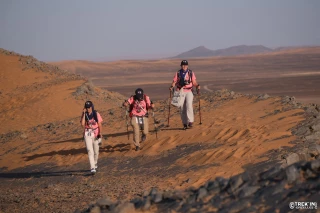 La traversée du désert pour une bonne cause