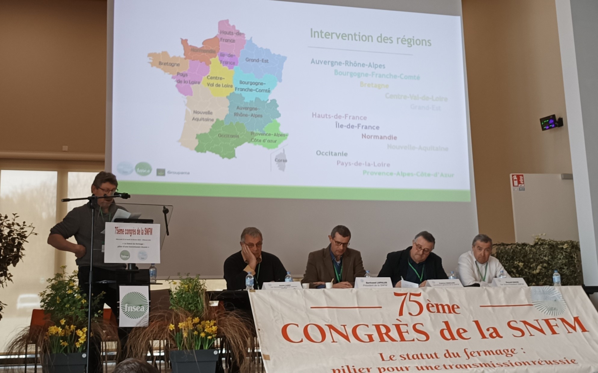 La délégation de BFC au congrès national des fermiers métayers