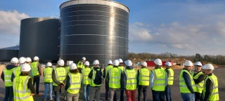 Le point sur le chantier du méthaniseur Sécalia en Côte-d'Or