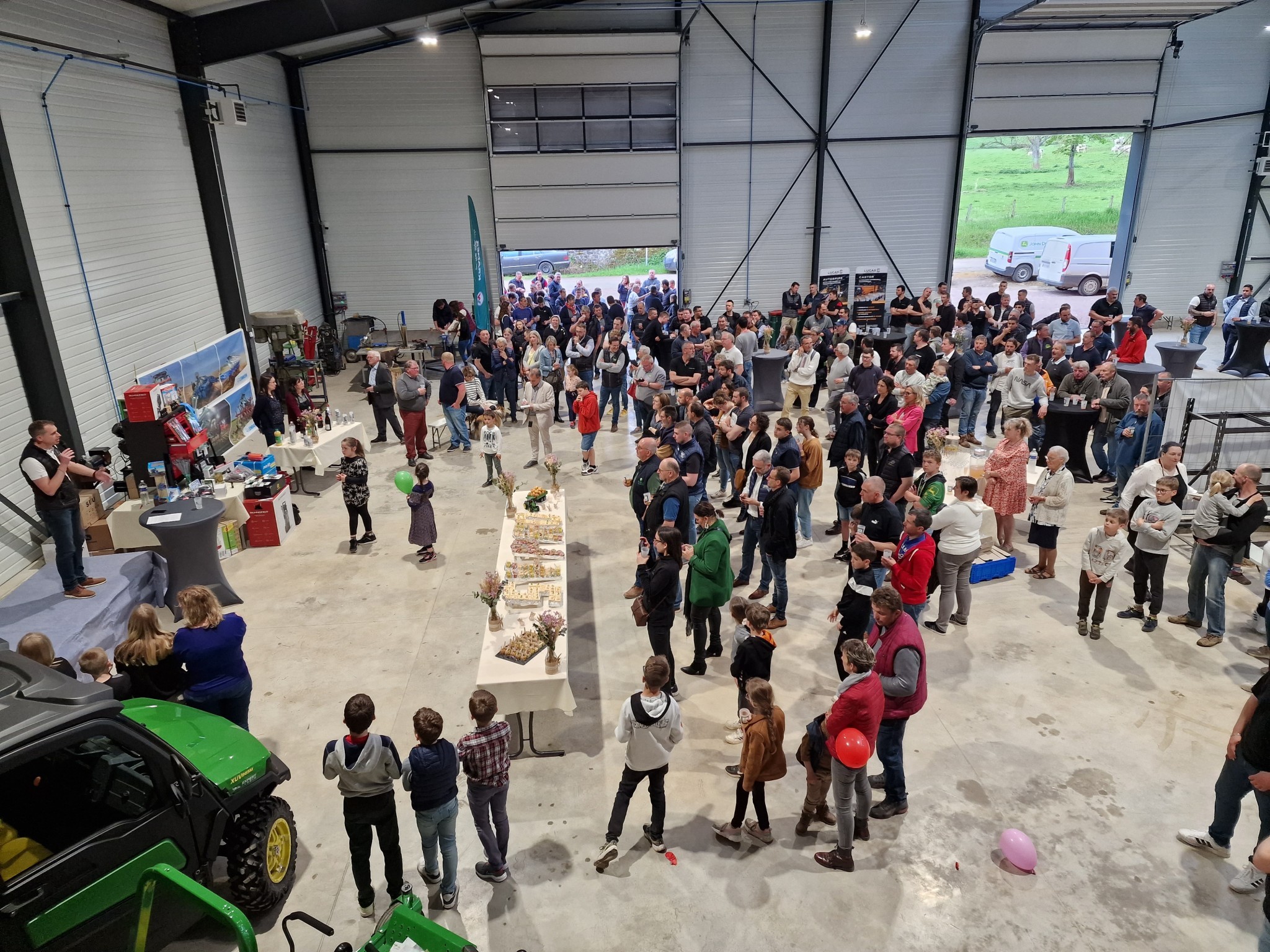 A Aunais-en-Bazois, un nouveau bâtiment pour la concession John Deere