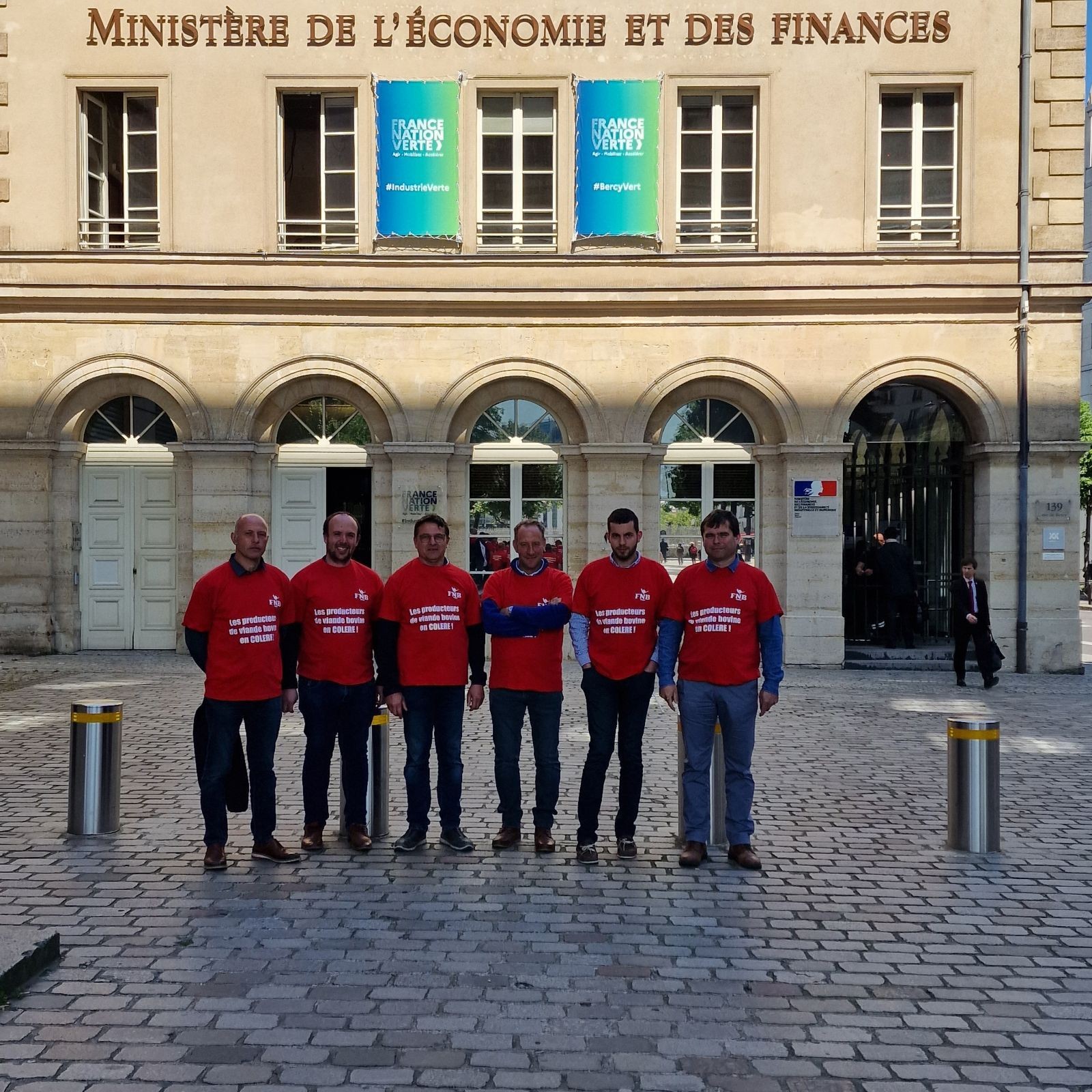 Les éleveurs en colère