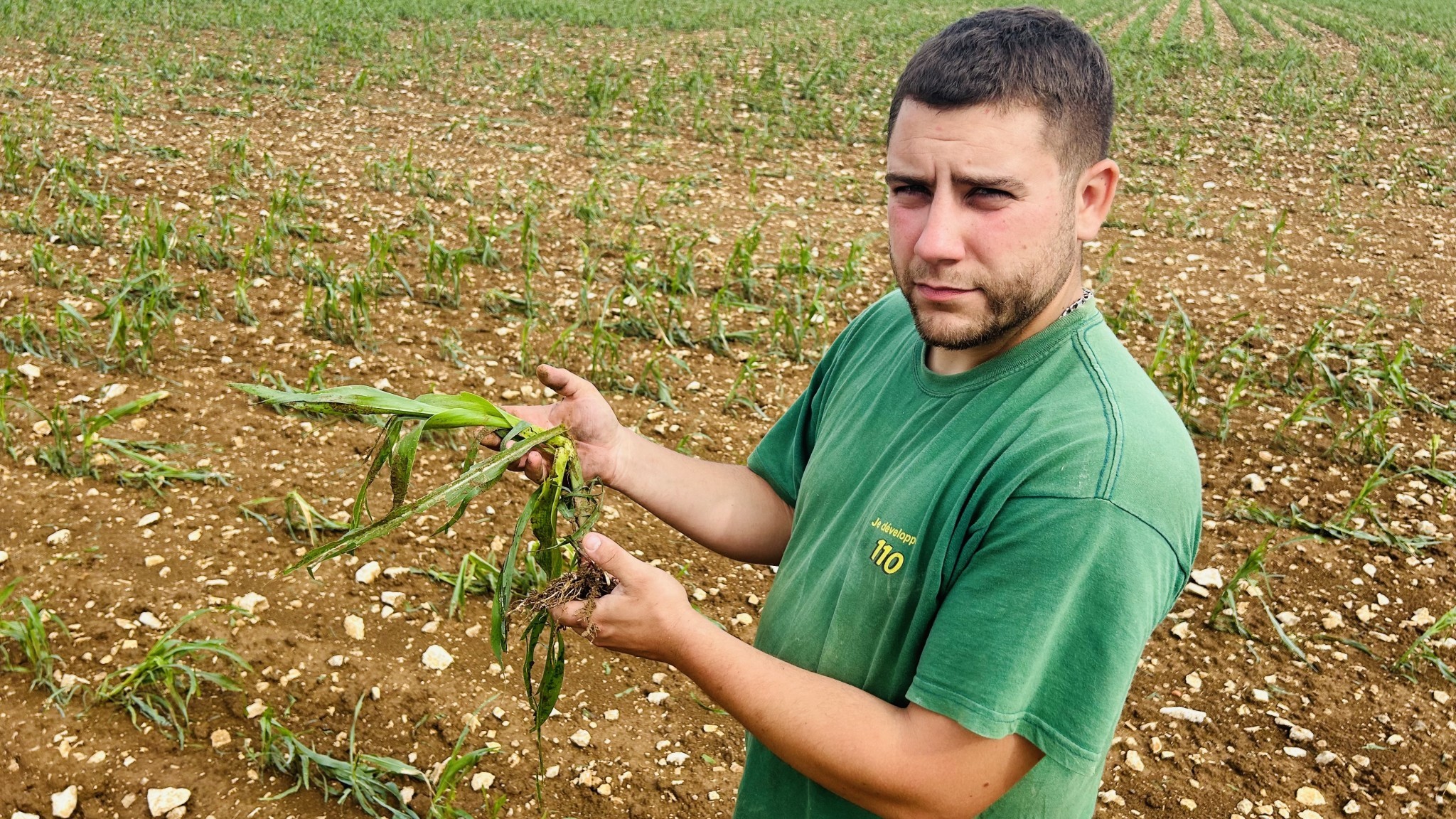 La grêle du 18 juin