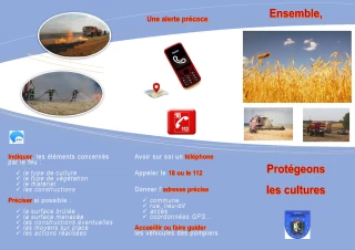 Gare aux incendies de cultures