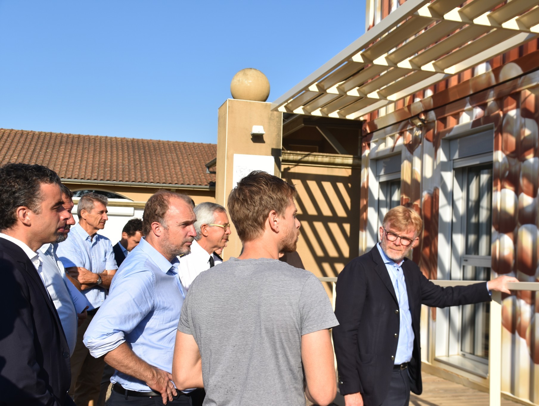 Le ministre Marc Fesneau en visite en Saône-et-Loire