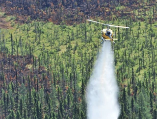 Le témoignage d'un pompier de Saône-et-Loire mobilisé au Canada