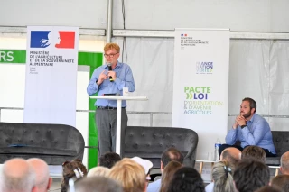 Marc Fesneau détaille l'esprit du Pacte de loi d'orientation agricole