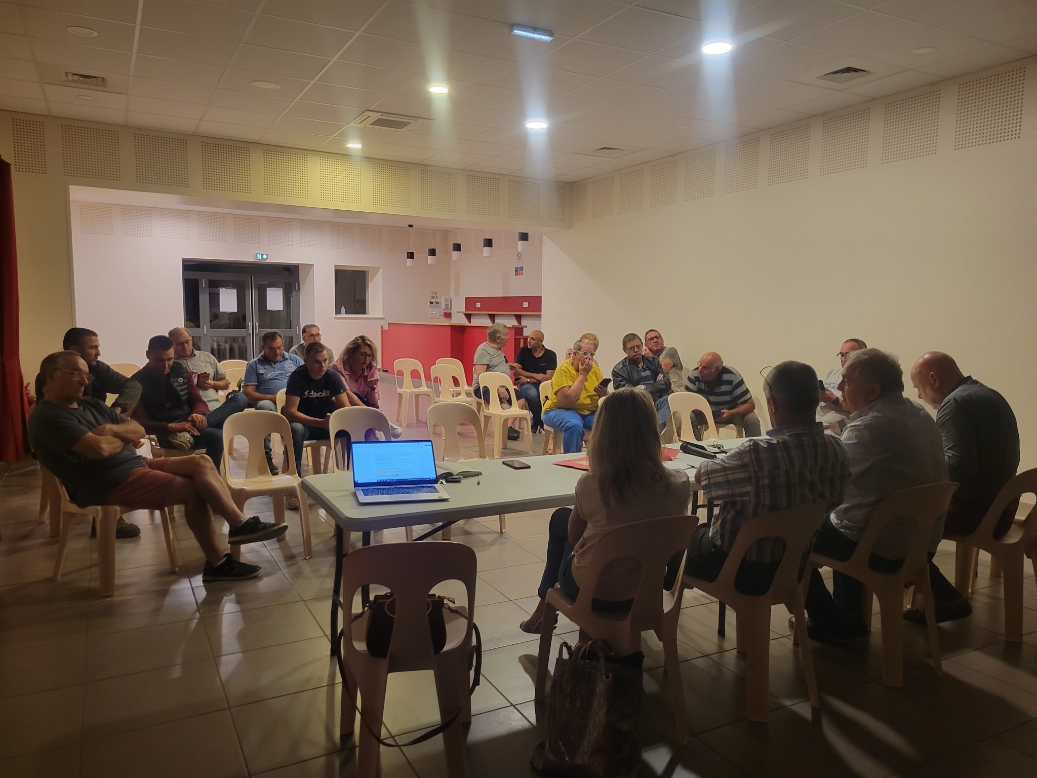 Réunion publique le 15 novembre