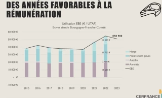 Les résultats économiques de la filière bovins allaitants en BFC