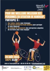 Mieux accueillir le handicap en sport et au travail