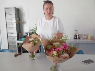 Les premiers bouquets du Champs des Sourires