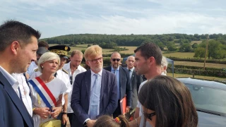 Marc Fesneau en Saône-et-Loire face au nouveau sérotype