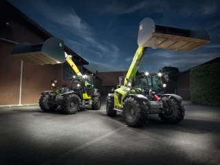 Night Edition, une série limitée sur les Claas Scorpion