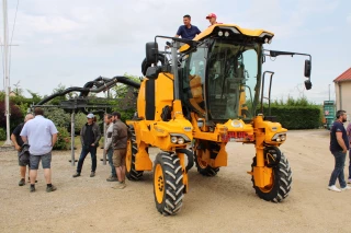 Le nouvel enjambeur Grégoire GS5 présenté par Espace Vigne