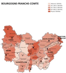 La Bourgogne Franche-Comté, région la plus attractive