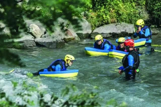 Nage en eaux vives et sensations fortes