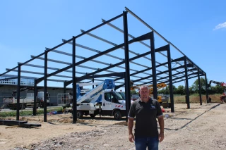 En Côte-d'Or, le futur bâtiment de CSA sort de terre