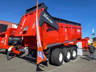 Sodimac // Des rehausses télescopiques sur les grosses bennes Xeal