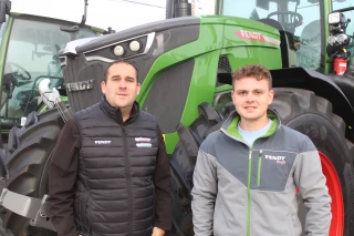 Augustin Brunet, nouveau vendeur Fendt sur la Nièvre