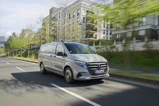 Mercedes // Autonomie dopée sur le Vito électrique