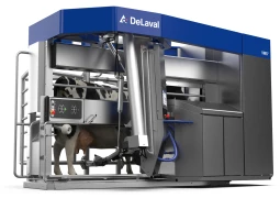 DeLaval // Plus 10 % de capacité sur le robot de traite VMS V300