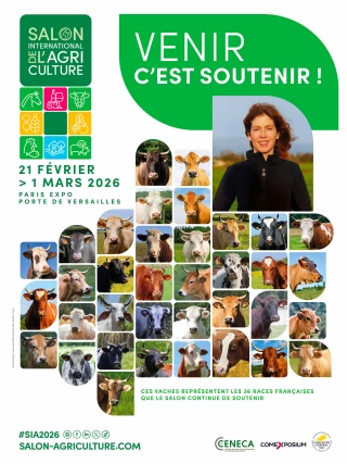 Un salon pour la première fois sans bovins