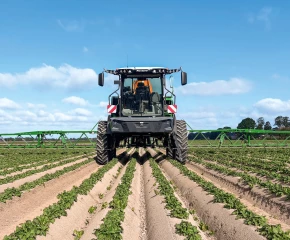 Amazone // Voie large sur l’automoteur Pantera W