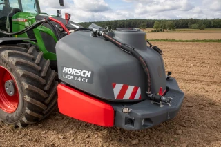 Horsch // Les cuves frontales Leeb CT ont tout d’un pulvé… sauf la rampe