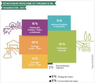 Agriculture et qualité de l'air : le défi de la réduction d'ammoniac