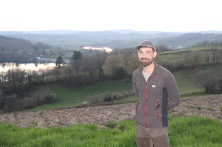 Vignes dans le Morvan
