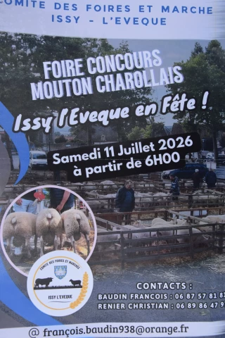 Rendez-vous à la foire-concours d'Issy-l'Evêque