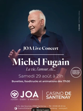 Michel Fugain en concert à Santenay