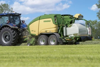 Krone // Les presses enrubanneuses ComPack Pro en chambre fixe ou variable