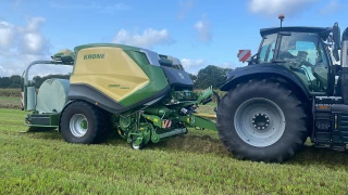 Krone // Une presse enrubanneuse à gros débit de chantier
