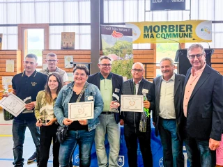 Les Morbiers du Doubs grands vainqueurs