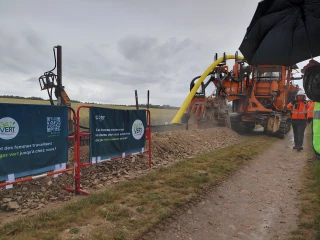 Sous l'autoroute, du biogaz !