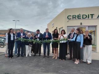 A Beaune : Nouveaux murs pour le Crédit Agricole et Square Habitat