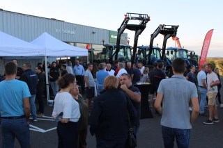 De Bruin inaugure officiellement sa base de Donzy