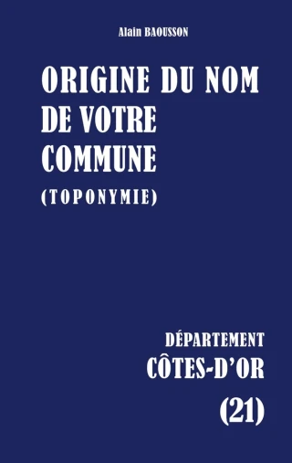 Un livre sur l'histoire du nom des communes