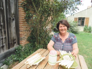 Le bon et beau temps des asperges