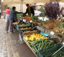 La star du marché paysan bio, c’était l’œuf