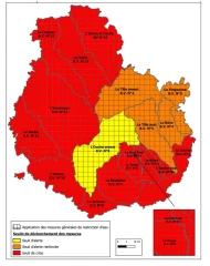 Treize sous-bassins en crise