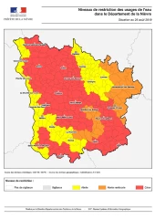 La situation  continue à se dégrader dans la Nièvre